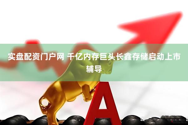 实盘配资门户网 千亿内存巨头长鑫存储启动上市辅导